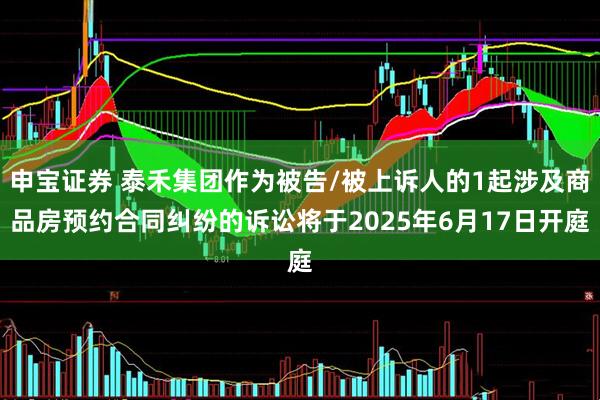 申宝证券 泰禾集团作为被告/被上诉人的1起涉及商品房预约合同纠纷的诉讼将于2025年6月17日开庭