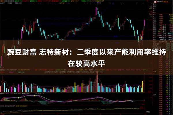 豌豆财富 志特新材：二季度以来产能利用率维持在较高水平