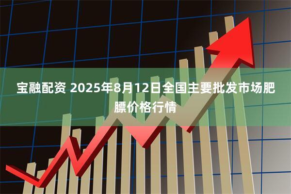 宝融配资 2025年8月12日全国主要批发市场肥膘价格行情