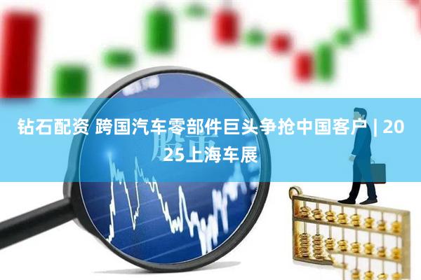 钻石配资 跨国汽车零部件巨头争抢中国客户 | 2025上海车展